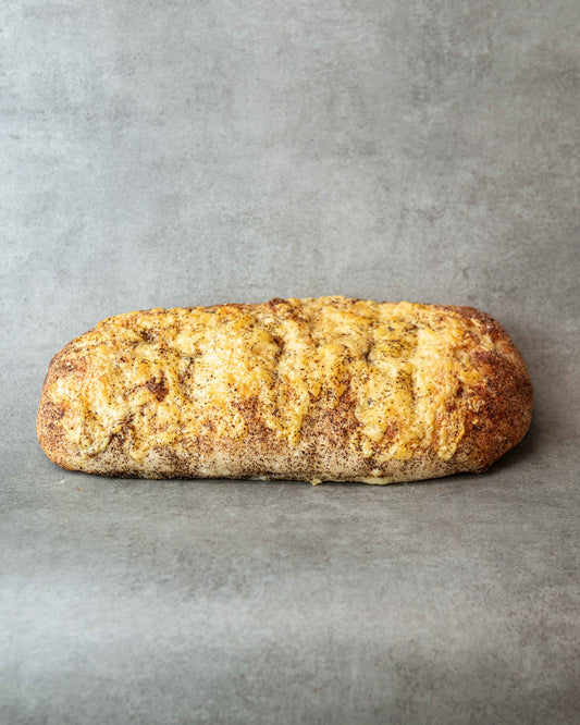 Parmesan & Black Pepper Focaccia