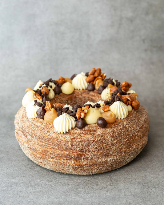 Giant Snickers Cronut