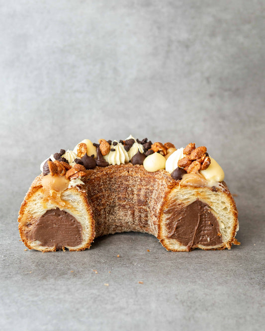 Giant Snickers Cronut