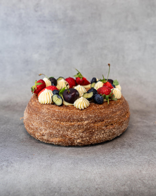 Giant Christmas Cronut