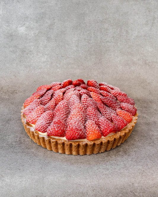 Christmas Strawberry Tart