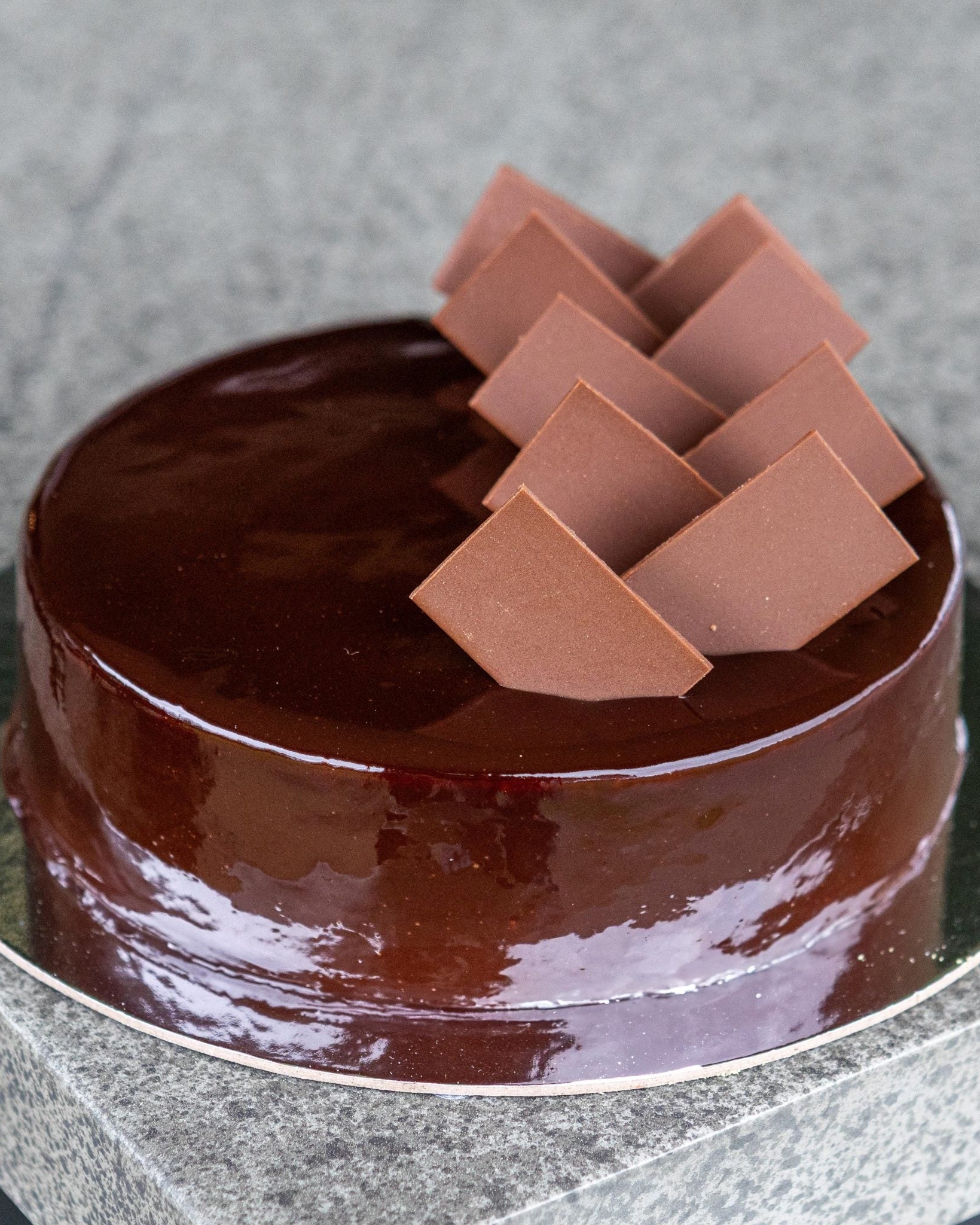 Fathers Day Milk Chocolate & Passionfruit Mousse Cake - PICK UP ONLY 7.30 AM – 2PM SATURDAY 6th of September image 1